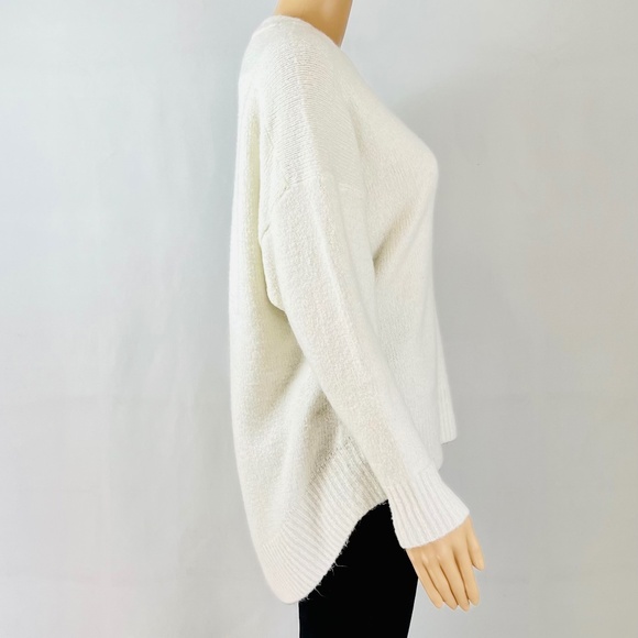 RDI High-Low Sweater White Size M - Picture 3 of 8